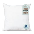 thumbnail image 3 of Pillowflex 14x14 Insert d'Oreiller en Fibre de Cluster - Parfait Oreiller Rempli de Polyester pour Petite Imitation Carrée Ou Housse de Coussin - 1 Forme d'Oreiller Décoratif, 3 of 4