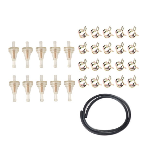 Sidaley Abrazadera de manguera de filtro de combustible, accesorios mejorados, suministros de motor, dispositivo de filtrado profesional sin fugas, Accesorios para motos Sidaley VI018149-00B