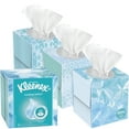 thumbnail image 2 of Kleenex Cooling Lotion Facial Tissues, 4 Cube Boxes, 45 Tissues per Box (180 Tissues Total), Coconut & Aloe, 2 of 7