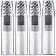 thumbnail image 1 of Encendedor Tipo Antorcha TorchySilver 4 Pzas Plata Recargable Metal Gas Butano., 1 of 1