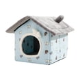 thumbnail image 2 of Outdor Cat Tent Bed 4 Seasons Enclosed Design Removable Cat Bed Soft With Detachable Inner For Home Use Cats Small, 2 of 6