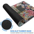 thumbnail image 6 of Long Mouse Pads for Desk,Pioneer Flower Floral Print Pattern Desk Mats on Top Of Desks, Desk Mouse Pad Extra Large with 3mm Non-Slip Base and Stitched Edge for Gaming,Office,Work,Home 31.5"x11.8", 6 of 6