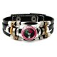 thumbnail image 1 of Pulsera Cuero Con Palestina Ajustable 3 Hilos para Apoyo A Eventos (3), 1 of 9