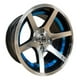 thumbnail image 2 of 4 Rines 14 4X100 Blue UnderCut Aveo, Spark, March, 2 of 2