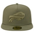 thumbnail image 2 of Men's New Era  Olive Buffalo Bills Color Pack A-Frame 59FIFTY Fitted Hat, 2 of 5