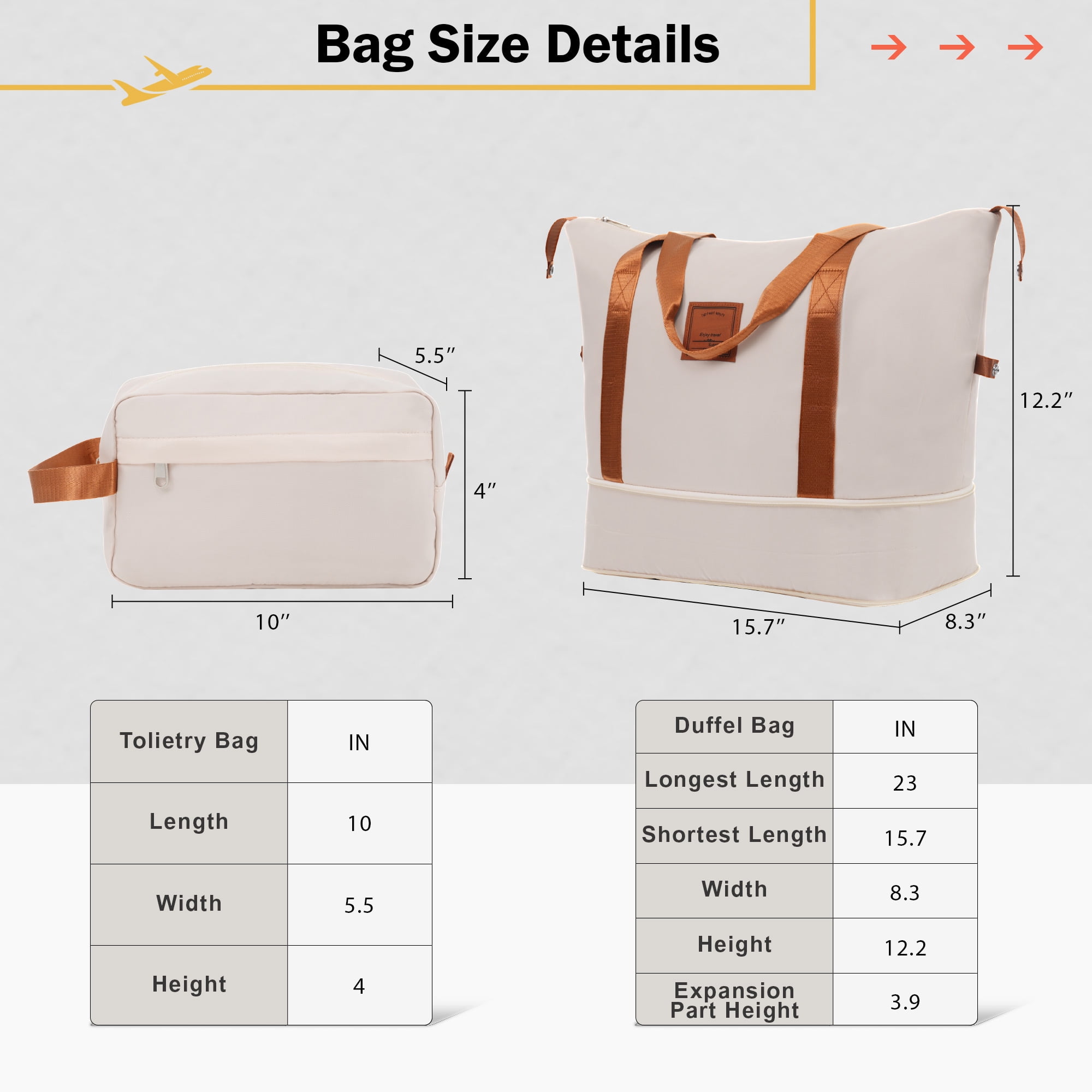 MAYEERTY 4-Piece Hardside Luggage Set - Lightweight Expandable ABS with TSA Lock & Spinner Wheels, 20"+28"+2 Bags, Khaki