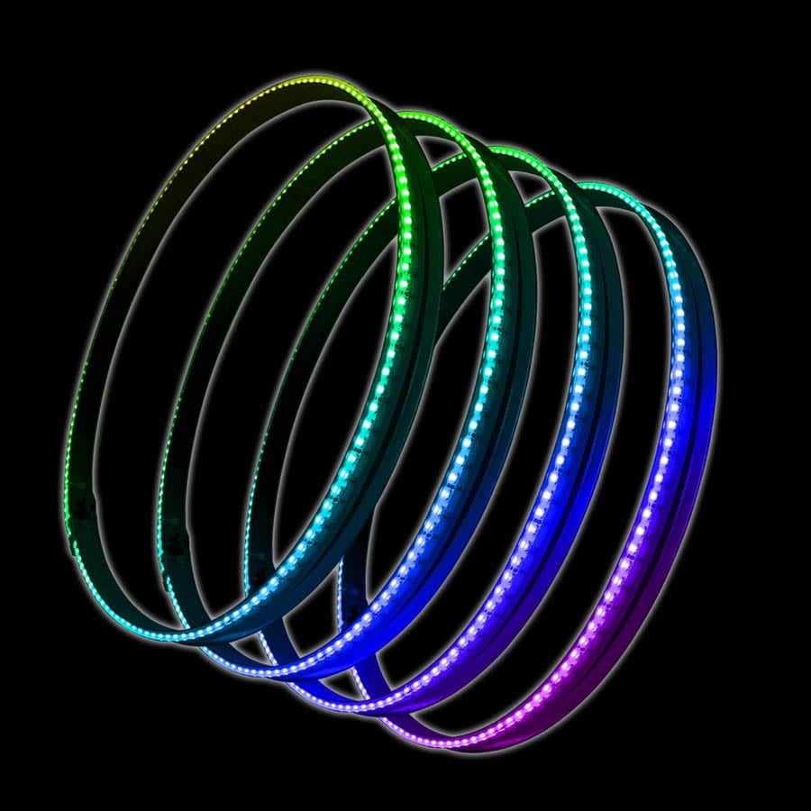 Oracle Lighting Tech ColorShift LED Lighted Wheel Ring Kit P/N 4215333