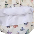 thumbnail image 4 of Girls Summer Casual Tunic Dresses, Uccdo Toddler Girls Short Sleeve Butterfly Printed Princess Dress, Tutu Skirts School Party Dress Beach Sundresses For 1-7T Little Girls, 4 of 5