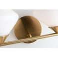 thumbnail image 3 of Open Box Mitzi H136302 Valerie 2 Light 14" Wide Bathroom Vanity Light - Brass, 3 of 4