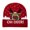 C #3, variant on Vaidha Christmas Knit Beanie | Acrylic Flap Hat for Men & Women | Warm Winter Hat with Soft Lining | Foldable Unisex Holiday Hat | One Size Fits Most