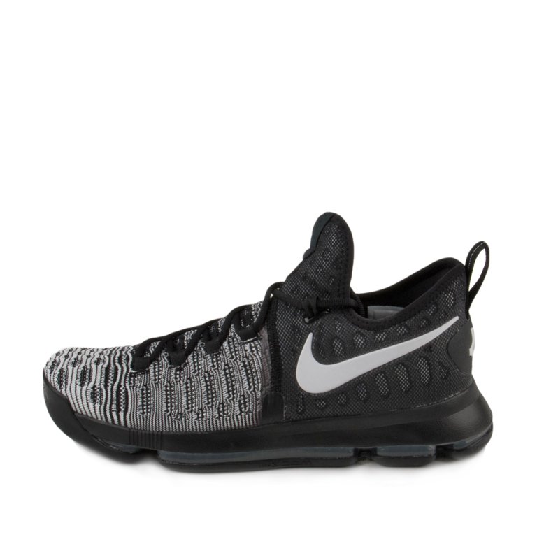 Nike Zoom KD 9 Mic Drop Black White Flyknit Basketball Shoes 843392-010 Mens 8.5 Nike Zoom KD 9 Mic Drop Black White Flyknit Basketball Shoes  main image 3