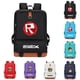 thumbnail image 2 of Roblox-mochila de juego de mundo Virtual para hombre y mujer, bolsa de viaje para estudiantes, bolsa para ordenador, aligeramiento de hombros con cremallera, 2 of 4