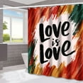 thumbnail image 3 of Shower Curtain Rings,Valentine's Pride Series Waterproof Fabric Bathroom Decor with Inclusive Design for Celebratory and Seasonal Use, 3 of 6