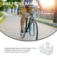 thumbnail image 5 of WRISTBIQUE 1Pcs Basket Silver for Outdoor Cycling 30x22cm, 5 of 8