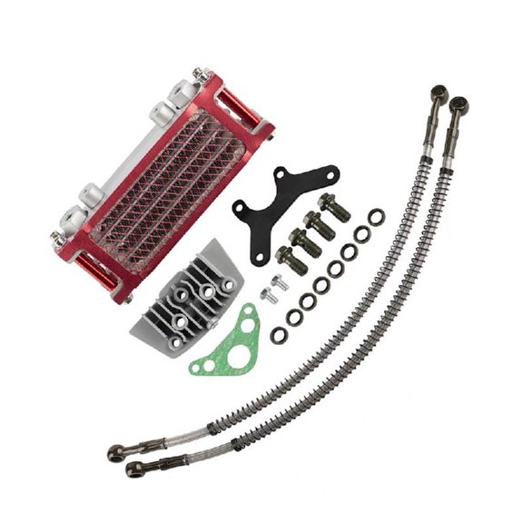 Easy Installation Motorcycle Cooling Radiator Engine Set Modification Oil Coolers for 50 70 90 110 125 140CC