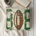 thumbnail image 3 of YINGXI  Football Game Time Throw Pillow Covers,American Football Game Cushion Case for Sofa Couch 24x24in, 3 of 5