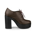 thumbnail image 3 of BLISSFUL STEP Women's Platform High Block Heel Boots, 3 of 7