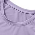 thumbnail image 4 of Atogsazn Kids Boys Summer T-shirt Children Casual Crew Neck Short Sleeve Tshirt Pullover Loose Fit Tops Tee Purple 7-8 Years Fashion, 4 of 6
