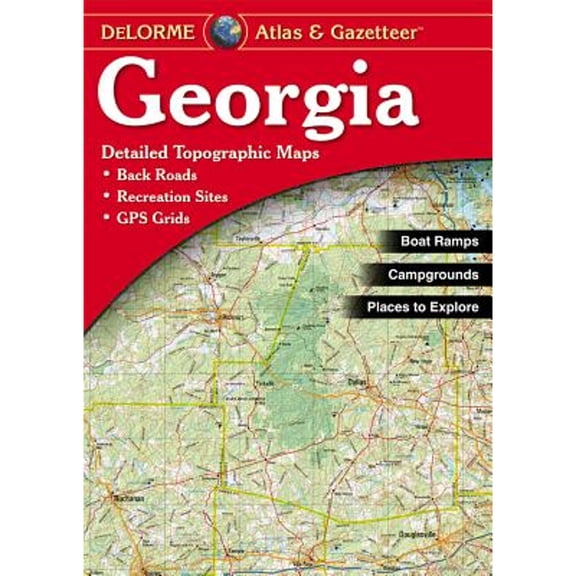 Pre-Owned Georgia - Delorme2nd: 9780899332536