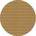 thumbnail image 1 of Ahgly Company Machine Washable Indoor Round Transitional Dark Bisque Brown Area Rugs, 8' Round, 1 of 7