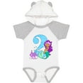 thumbnail image 3 of Inktastic Second Birthday Mermaid Girls Baby Bodysuit, 3 of 5