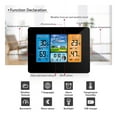 thumbnail image 3 of Weather Station Thermometer Hygrometer Barometer Alarm Clock Weather Forecast Wireless Sensor ,Weather Forecast, 3 of 5