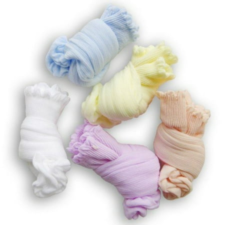 

ZEDWELL Baby Boy Girl Cotton Soft Anti-slip Socks Cute Children Solid Color Socks Stockings Leg Warmers 0-4T