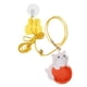 thumbnail image 4 of Juguete rompecabezas para gatos con puerta, colgante de fieltro reemplazable retráctil, cuerda elástica, puerta interactiva, gatito de juguete, 4 of 5