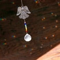 thumbnail image 1 of Fridja Modern Rainbow Crystal Angel Chakra Suncatcher Car Charm Pendant, 1 of 6