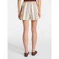 thumbnail image 3 of No Boundaries Cotton Pull-On Shorts with Side Bows, Women's XXS-XXL, 3 of 5