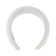 thumbnail image 4 of Unique Bargains 1 Pc Thread Solid Headbands for Women White, 4 of 6