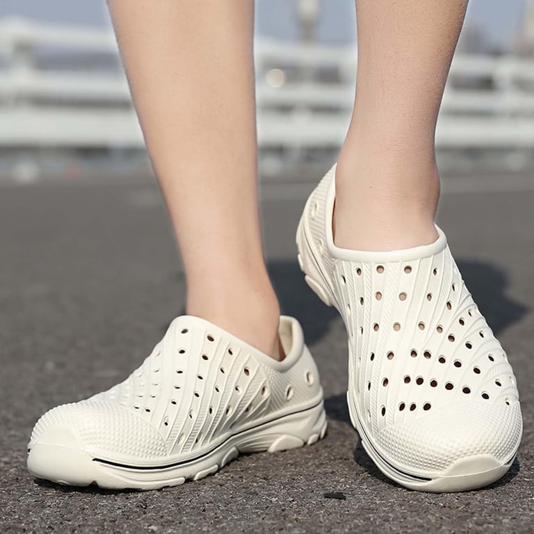Mens Garden Clogs Shoes Outdoor Breathable Slip on Soft  display picture 1