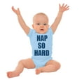 thumbnail image 2 of Nap So Hard Funny Rap Hip Hop Baby Romper Boys or Girls Infant Baby Brisco Brands 24M, 2 of 6