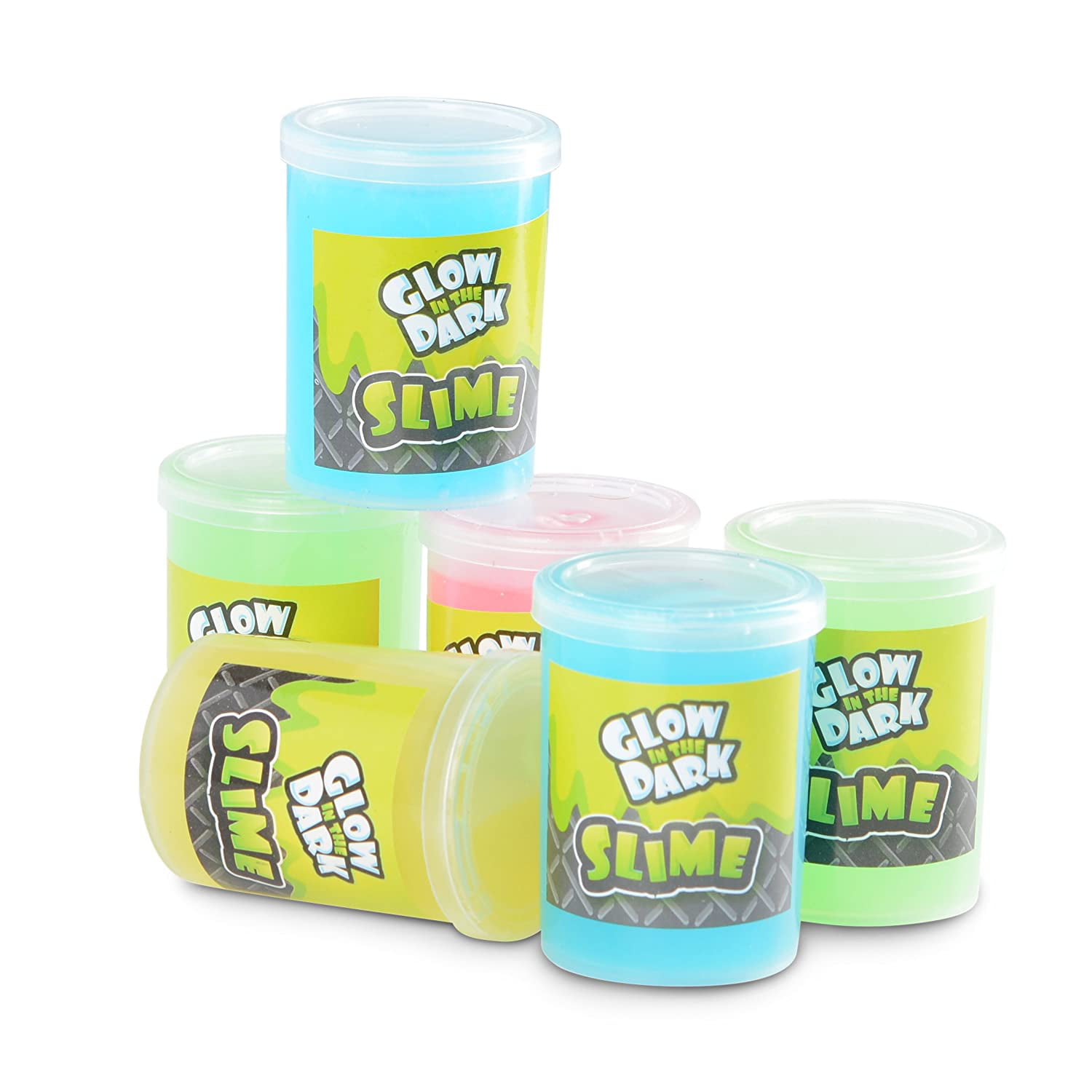 Glow Party Supplies Glow in The Dark Slime Party Pack Pack of 12 