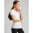 thumbnail image 4 of Kalon Women's 4-Pack Scoop Neck T-Shirt Base Layer, 4 of 6