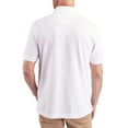 thumbnail image 2 of Men's Cutter & Buck White Stanford Cardinal Advantage Eco Pique Tri-Blend Polo, 2 of 2