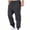 ZA-Dark Gray-mens sweatpants, variant on Sweatpants for Men with Zipper Pockets Athletic Joggers Pants Comfortable Lightweight Drawstring Soft Fleece Gym Running Joggers Mens Active Casual Lounge Pants S-3XL