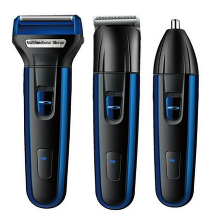 3-in-1 Electric Shaver for Men Re Sideburns Beard Nose Hair...
