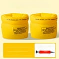 thumbnail image 2 of Boys Swimwear Inflatable Arm Float Rings for Kids and Adults Swim Floaties with Air for Pools and Beach(Color:Yellow,Size:One Size), 2 of 4