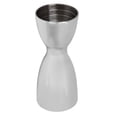 thumbnail image 1 of Vaso medidor doble de acero inoxidable para cócteles, copa medidora para vino, vaso medidor para coctelería, espejo con luz en forma de U, 1 of 15