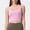Pink, variant on LADIGASU Thin Shoulder Strap Shock-absorbing Running Fitness Bra Beautiful Back Sexy Yoga Women's Gathering Sports Bra