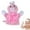 Pink, variant on Baby Bath Products | Baby Bath Glove with Animal Designs for Kids | Cartoon Animal Puppet Washcloths | Colorful Toddler Towels for Gentle Showers