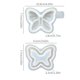 thumbnail image 1 of Molde decorativo for velas con forma de mariposa, molde de silicona for hacer velas perfumadas en forma de lazo for manualidades DIY, 1 of 2