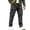 Mens Pants Dark Gray, variant on Cargo Pants for Men Multi-Pocket Elastic Waist Drawstring Outdoor Hiking Fishing Climbing Trousers Dad Gifts