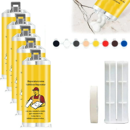 

Aoorsake Ceramic Tile Paint Clearance 5Pcs Multifunctional Tile Stone Crack Kit Tile And Kit Porcelain Kit Tile And Ceramic Glaze Paste For Bathtub Chip Countertop Porcelain
