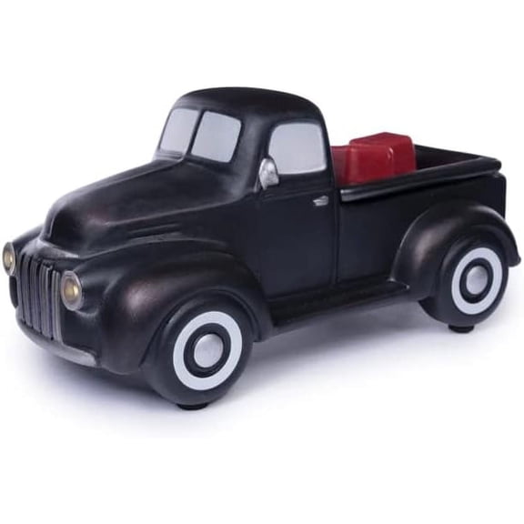 Scentsationals Wax Melt Warmer, Wax Warmer for Scented Wax Melts - Truck Collection Black Truck - Candle Wax Melter for Fragrance Cubes and Tarts