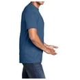 thumbnail image 3 of Mens Core Cotton Male T-Shirts Neptune Blue 4XL, 3 of 4