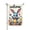 HYQ2, variant on Welcome Spring Easter Bunny Garden Flag 12x18 Inch Double Sided, Cute Rabbit With Easter Eggs & Flowers, Seasonal Spring Outdoor Yard Decor