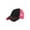 Black/Neon Pink, variant on Top Headwear Heavy Cotton Twill Trucker Cap w/ Neon Mesh - Dark Grey/Neon Yellow