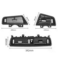 thumbnail image 5 of Right Hand Driver Center Console Fresh Air Conditioning AC Vent Grille Outlet With Chrome For BMW F10 F11 5 Series 64229166888, 5 of 5